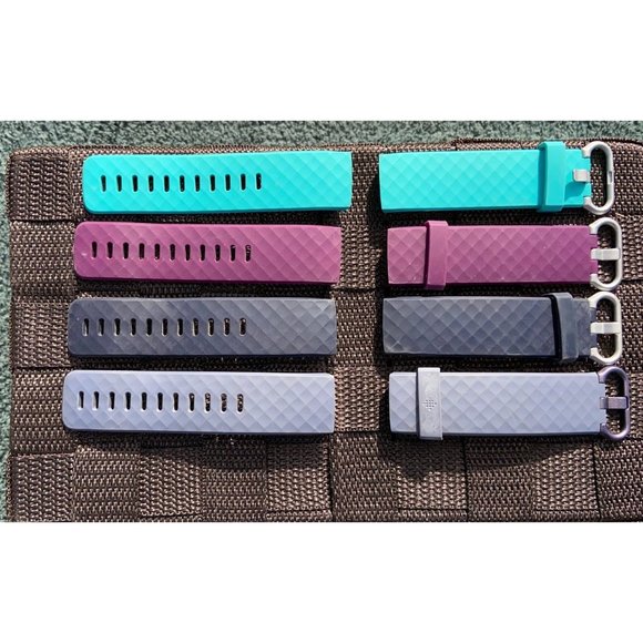 fitbit Accessories - Fitbit Charge 3 Silicone Bands Set of 4